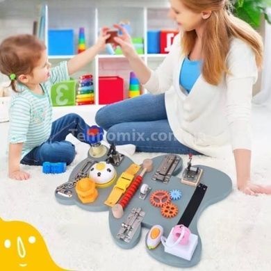 Бізіборд Ведмедик З 64846 Синій