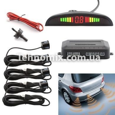 Паркувальний радар Car Parking Sensor System 8 датчиків