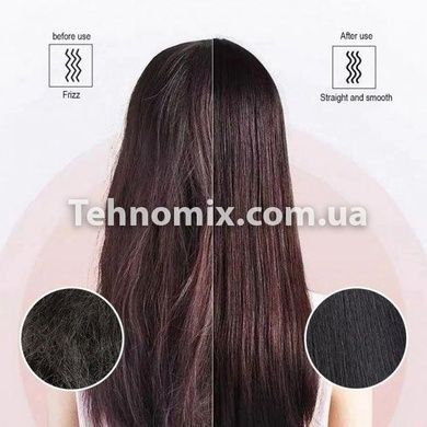 Расческа-выпрямитель Hair Straightener HQT-909 B с турмалиновым покрытием Белый