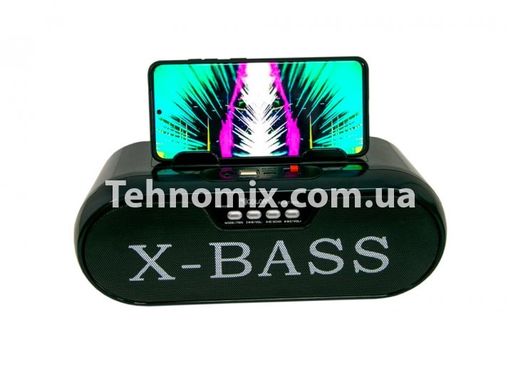 Музыкальная Bluetooth колонка бумбокс Golon RX-BT190S Черная