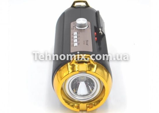Портативна колонка з ліхтариком і сонячною панеллю RX BT180S