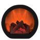 Камін декоративний з ефектом живого вогню USB/AA Fireplace Lantern LED TH-798 Чорний
