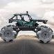 Джип перевертень радіокерований 4WD з Toy car 3855 Чорний із зеленим