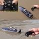 Катер на радиоуправлении аккумуляторный водонипроницаемый с подсветкой 333 KT 2511 Синий