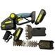 Кусторез аккумуляторный Saker Trimmer and Grass shear 36V KRAFFTEC Чёрный с зелёным