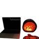 Камін декоративний з ефектом живого вогню USB/AA Fireplace Lantern LED TH-798 Чорний