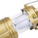 Фонарь кемпинговый 5700T с солнечной батареей Золотой