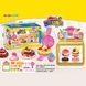 Набор теста для лепки 3 цвета Дессерты с формами Kitchen Dough