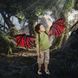 Крила зі світлодіодним підсвічуванням та музикою Shadow Angel Червоні