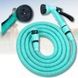Шланг поливальний 30м, що розтягується, з насадкою для поливу EXPANDABLE GARDEN HOSE K-100FT Бірюзовий