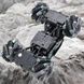 Джип перевертень радіокерований 4WD з Toy car 3855 Чорний із зеленим