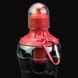 Бутылка для питьевой воды с фильтром 550мл BOTTLE Прозрачная с красной крышкой
