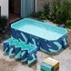 Бассейн корпусный складной Pool 318х183х50см KAR107 Голубой с синим