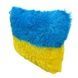 Подушка м'яка диванна Прапор України 30*27*14см 8845 Жовто-блакитна