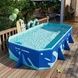 Бассейн корпусный складной Pool 318х183х50см KAR107 Голубой с синим