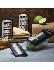 Набор 4 терок Soft Touch Container Grater Set