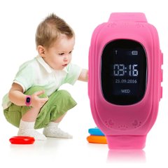Умные детские часы Q50 Розовые