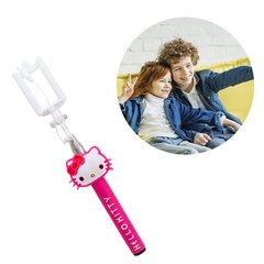 Монопод для селфи детский Hello Kitty Pink (в ассортименте)