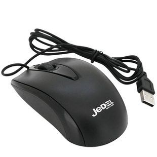 Миша провідна комп'ютерна JEDEL CP74 Чорна