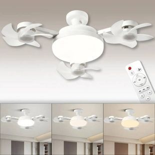 Лампа LED с 3 вентиляторами в патрон Е27 50W AY1055 Белая