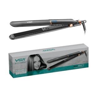 Утюжок-выпрямитель для волос 50Вт 100&deg;C-210&deg;C VGR V-515 BLACK Черный