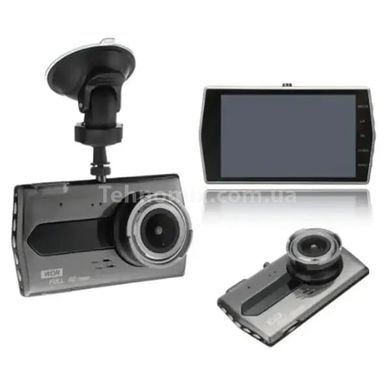 Видеорегистратор UKC SD450/z27 с доп.камерой 1 шт. (Черный)