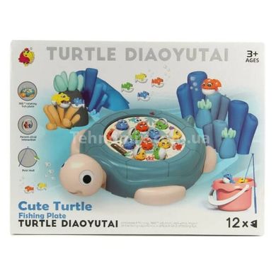 Игра детская Рыбалка магнитная. Ракушки Cute Turtle Зеленая