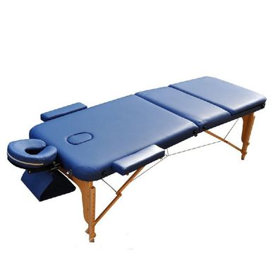Масажний стіл розбірний ZENET ZET-1047 NAVY BLUE розмір L (195*70*61)