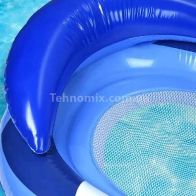 Матрац-гамак для відпочинку на воді з ремнабором у комплекті 160&times;90 см BEACH BED Синій