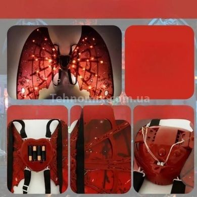 Крылья с подсветкой интерактивные Shadow Angel №2 Разноцветные