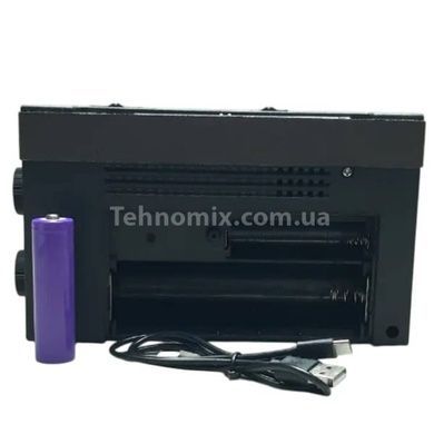 Радіо з годинником та акумулятором Meier M-559BT Червоне