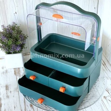 Органайзер для косметики Cosmetic storage box Зеленый