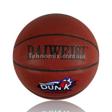 Мяч баскетбольный PU 580-600гр 7р M48584 Коричневый