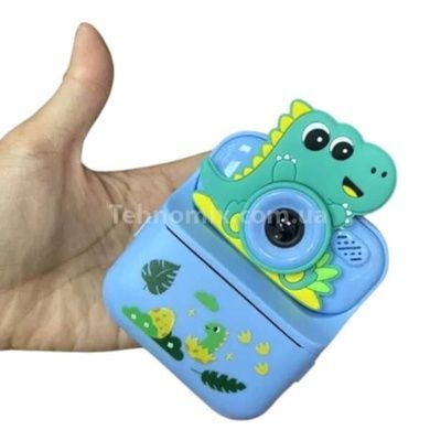 Фотоапарат моментального друку Крокодил Digital Color А-2124 Блакитний із зеленим