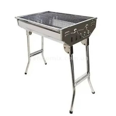 Мангал переносной с решеткой BBQ BARBECUE TRAY 882