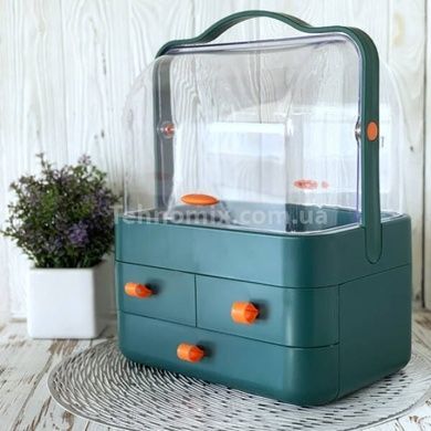 Органайзер для косметики Cosmetic storage box Зеленый