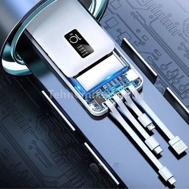 Power Bank Intelligence з проводами 20000 mAh Білий