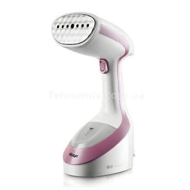 Відпарювач ручний для одягу 1600Вт Steam Iron R.1159 RAF Білий з рожевим