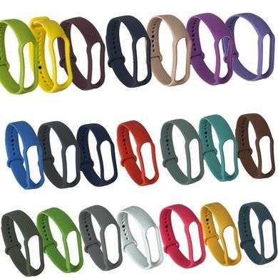 Ремешок силиконовый для Xiaomi Mi Band 5 №14 светло-голубой