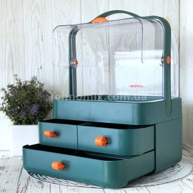 Органайзер для косметики Cosmetic storage box Зеленый