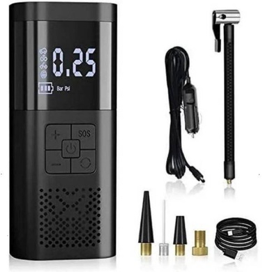 Компресор портативний акумуляторний Wireless Air Pump VC027