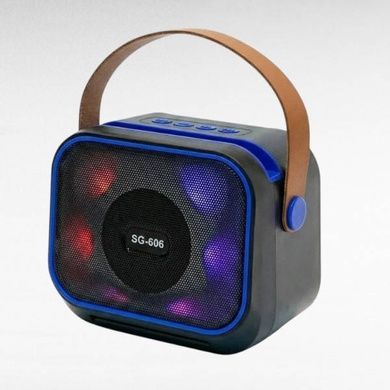 Колонка акумуляторна портативна Bluetooth TS‑5578 Синя