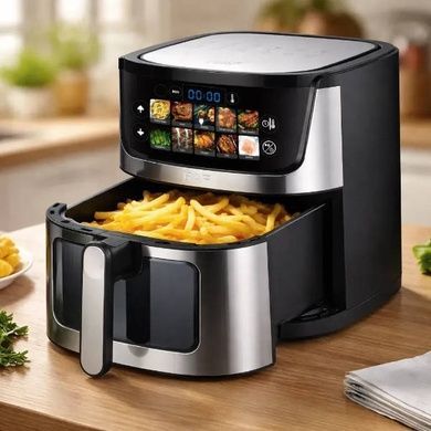 Аэрогриль 9л 1950Вт Air Fryer RAF R.50002 Серый с черным
