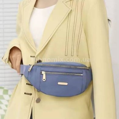 Сумка женская бананка Womens backpack XL-1211 Синяя