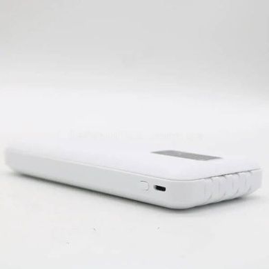 Power Bank Intelligence з проводами 20000 mAh Білий