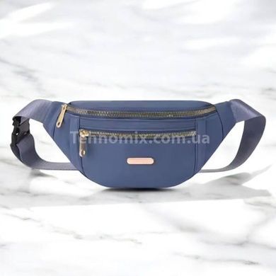 Сумка женская бананка Womens backpack XL-1211 Синяя