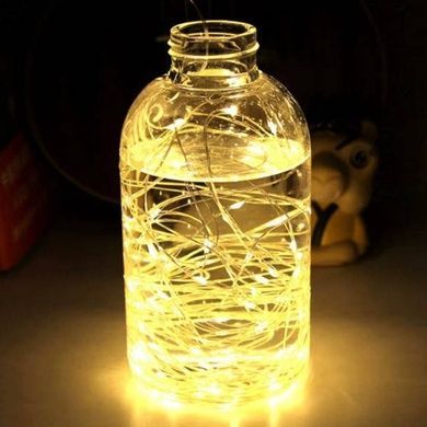 Гірлянда роса 10м 100led+пульт Тепле світло