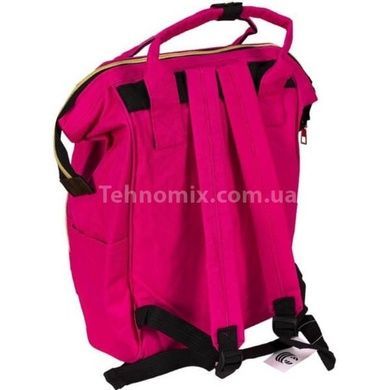 Сумка-рюкзак для мам Mom Bag Темно-рожева