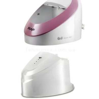 Відпарювач ручний для одягу 1600Вт Steam Iron R.1159 RAF Білий з рожевим