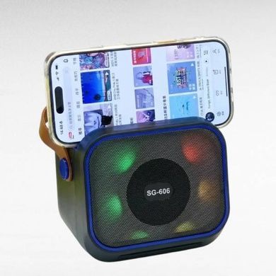 Колонка акумуляторна портативна Bluetooth TS‑5578 Синя